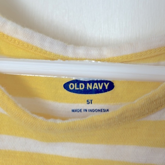 SOLD! Sundae Funday Striped 100% Cotton Tank top - Picture 4 of 4